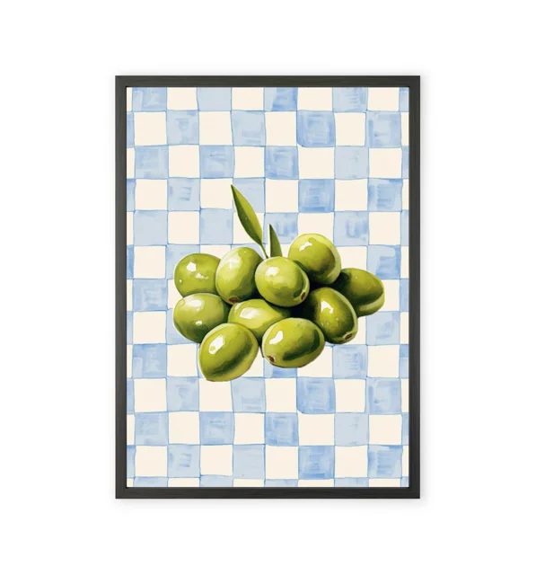 Olive green kitchen board