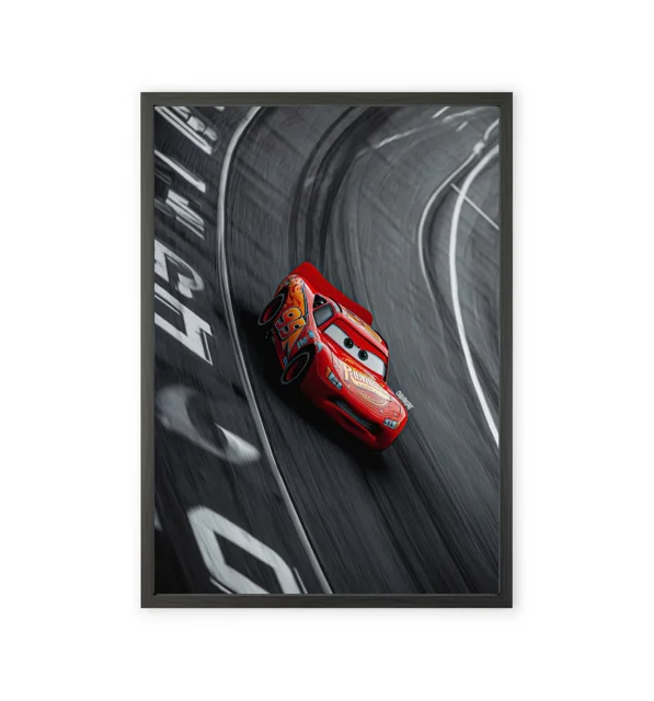 "Cars" Animation-Themed Wall Art – McQueen