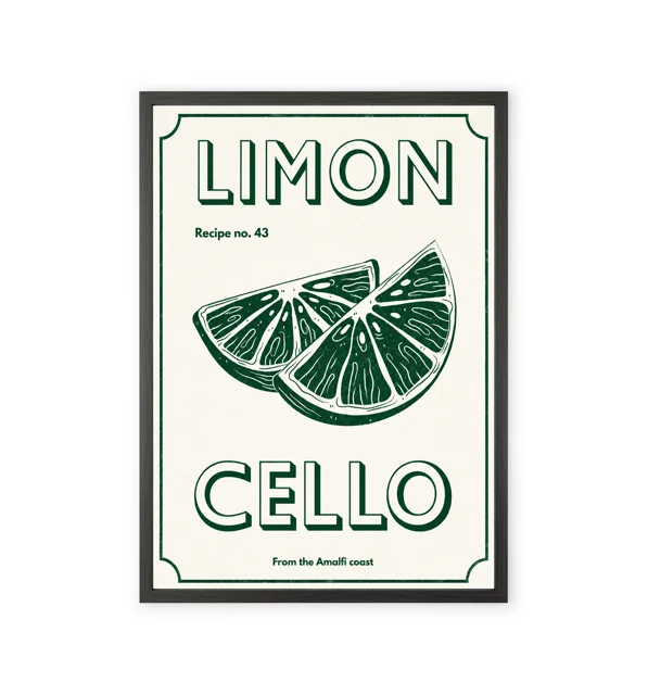 Limoncello decorative painting