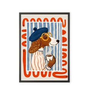 Pinterest-style French Bulldog wall art