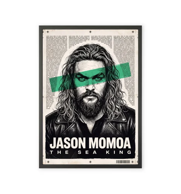 Jason Momoa  Design Wall Art