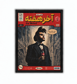 تابلو سبک وینتیج  The Weeknd
