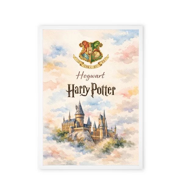 Hogwarts Castle Design Wall Art
