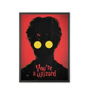 Harry Potter film series wall art