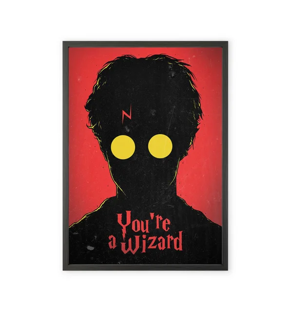 Harry Potter film series wall art