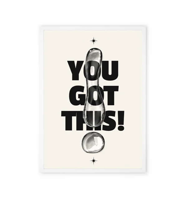 تابلو دکوراتیو انگیزشی «You Got This»