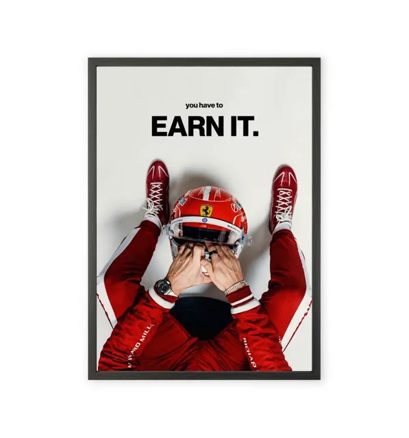 Formula One motivational Wall Art