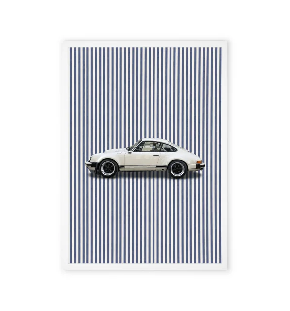 : Classic Porsche 911 Car Wall Art