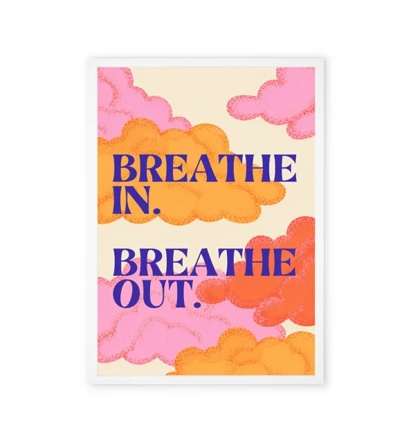 Calming Motivational Art Print