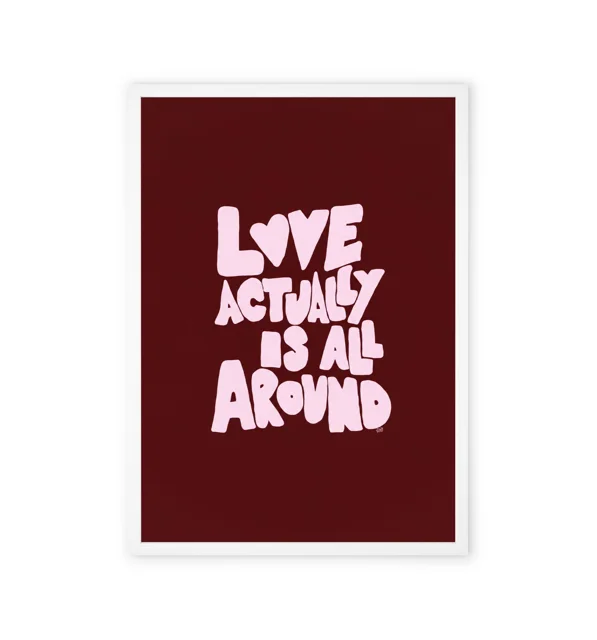 تابلو پینترستی طرح love