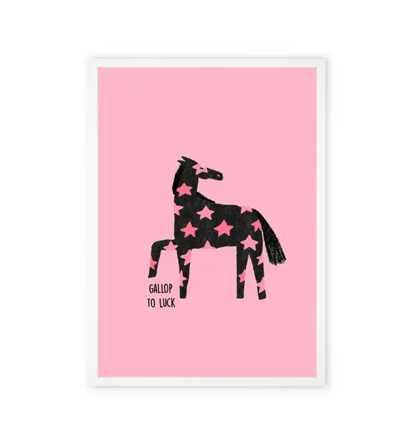 Lucky Horse Fantasy Wall Art