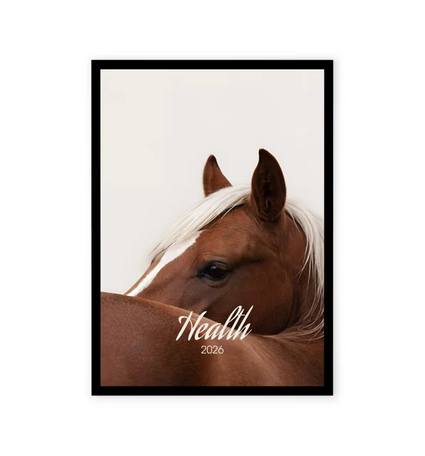 Brown Horse Design Wall Art