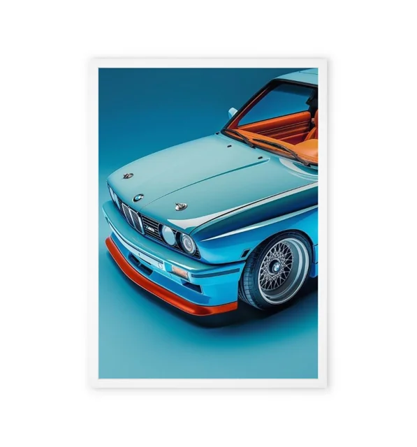 تابلو طرح خودروی کلاسیک BMW