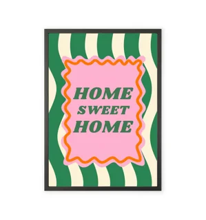 "Home Sweet Home" Pinterest-style wall art