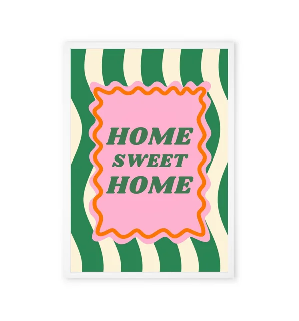 تابلو پینترستی Home Sweet Home