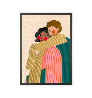Pinterest-style couple-themed wall art