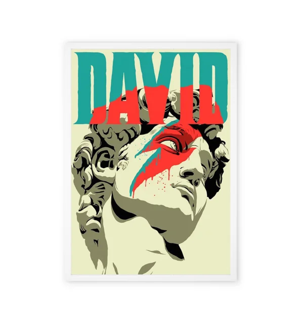 Rock Star David Statue Design