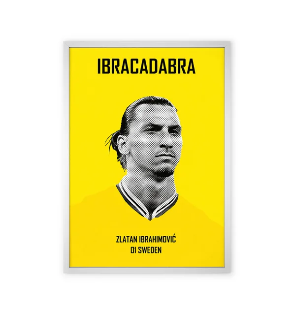 Zlatan Ibrahimović Football Wall Art