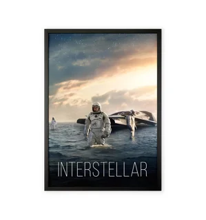Interstellar movie wall art
