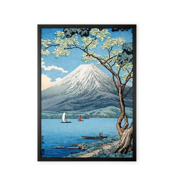 Mount Fuji design wall art