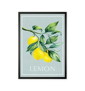 Lemon Pinterest Wall Art
