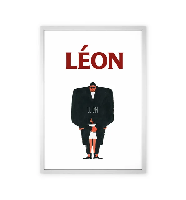Léon: The Professional Wall Art