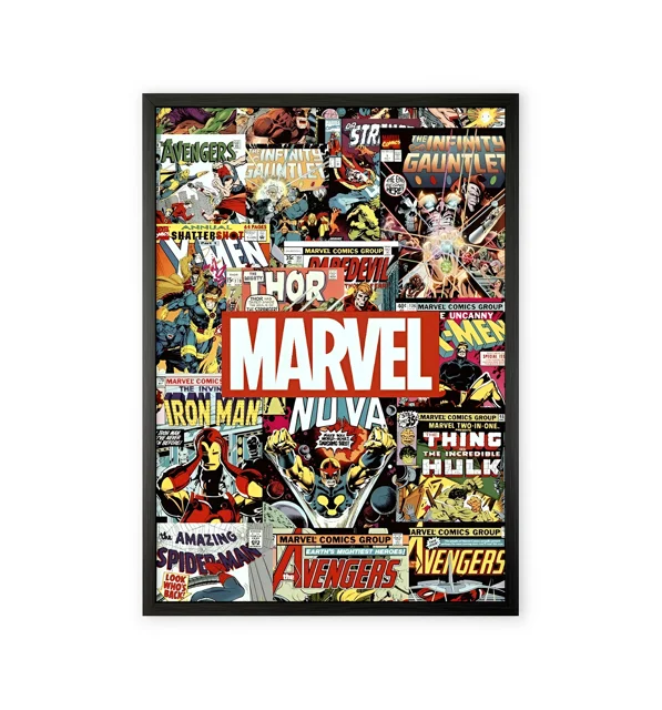 Marvel Comics Wall Art