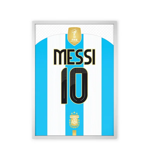 Argentina National Team Jersey Design Wall Art