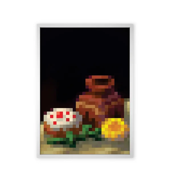 Minecraft game wall art