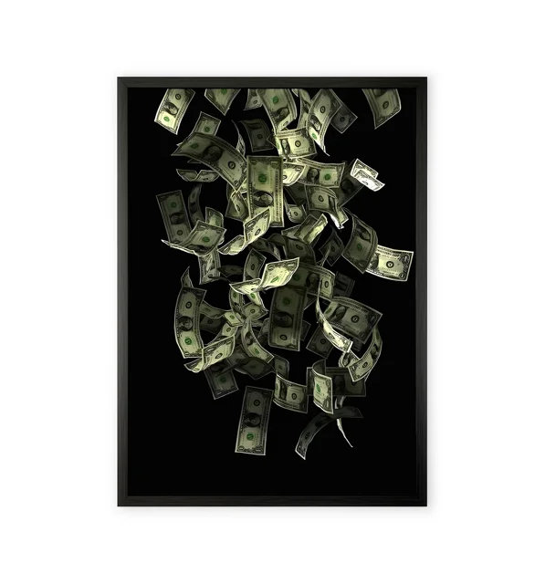 Money and Banknote Design Wall Art