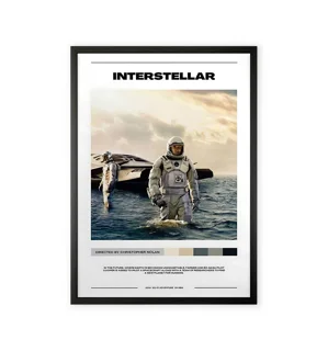 تابلو طرح فیلم Interstellar