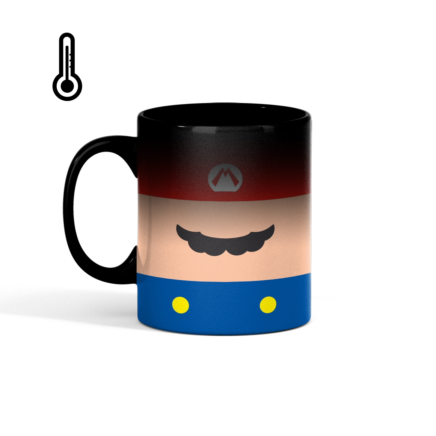 ماگ حرارتی طرح ماریو سیبیل